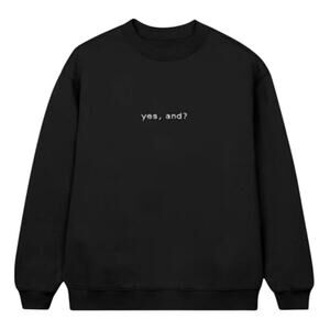 Ariana Grande Yes, And? Official Merch Sweatshirt Size Small New without Tag